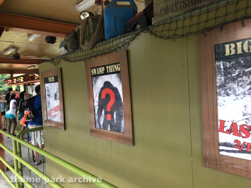 Swamp Thing at Wild Adventures