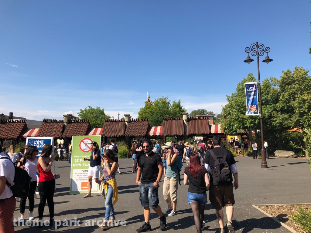Entrance at Parc Asterix