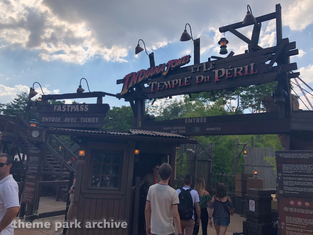 Indiana Jones and the Temple of Peril at Disney Village