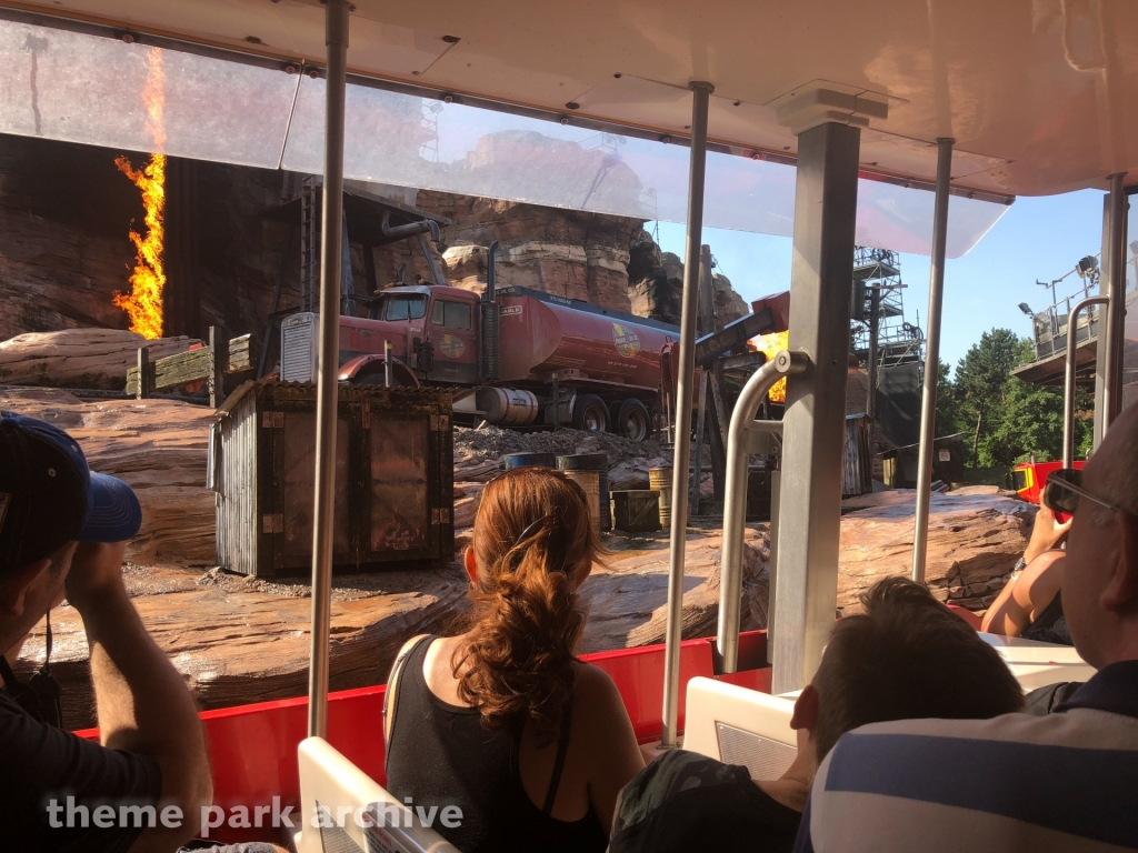 Studio Tram Tour at Disney Village