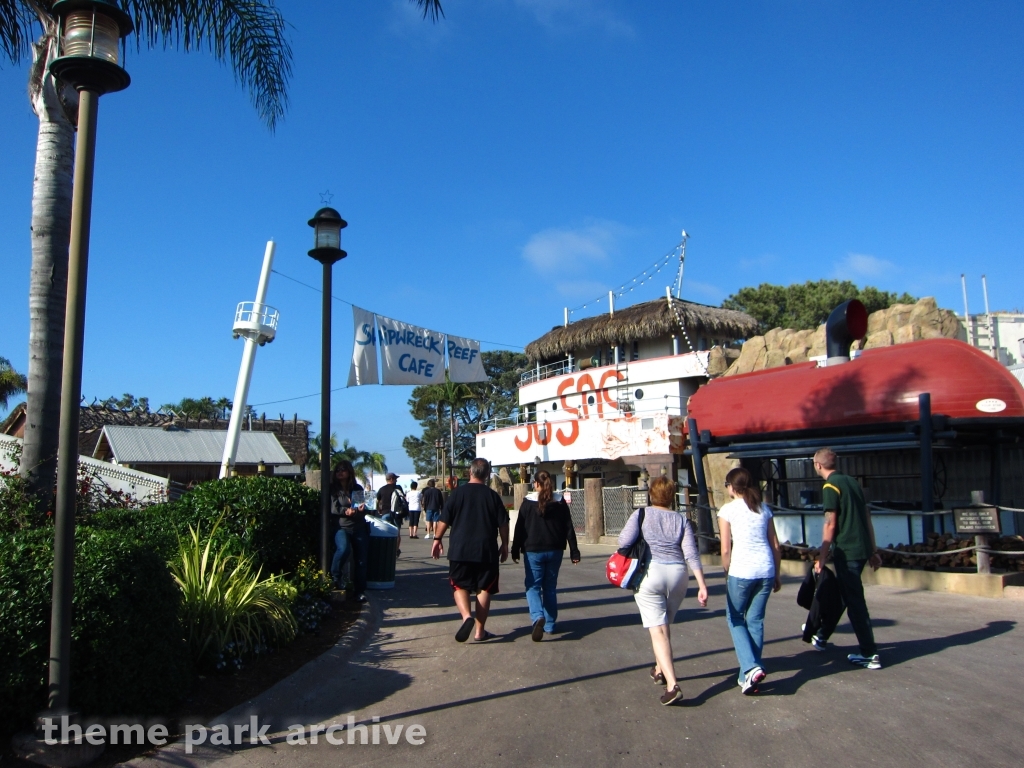 Shipwreck Reef Cafe at SeaWorld San Diego