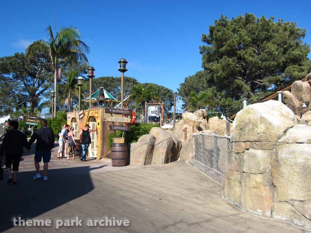Shipwreck Rapids at SeaWorld San Diego
