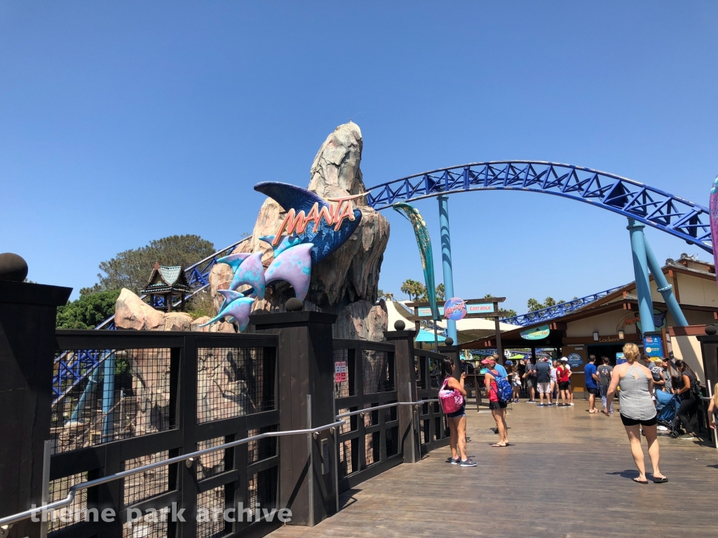 Manta at SeaWorld San Diego