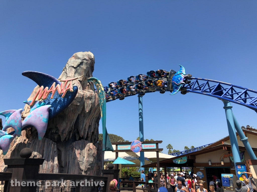 Manta at SeaWorld San Diego