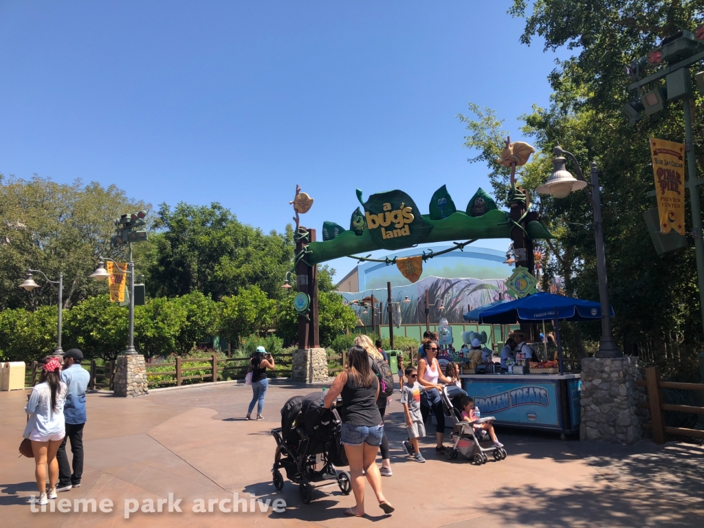 a bugs land at Downtown Disney Anaheim