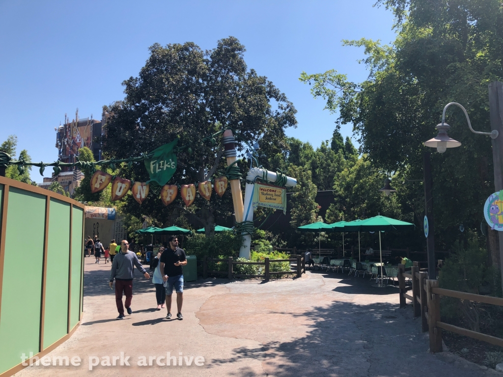 a bugs land at Downtown Disney Anaheim