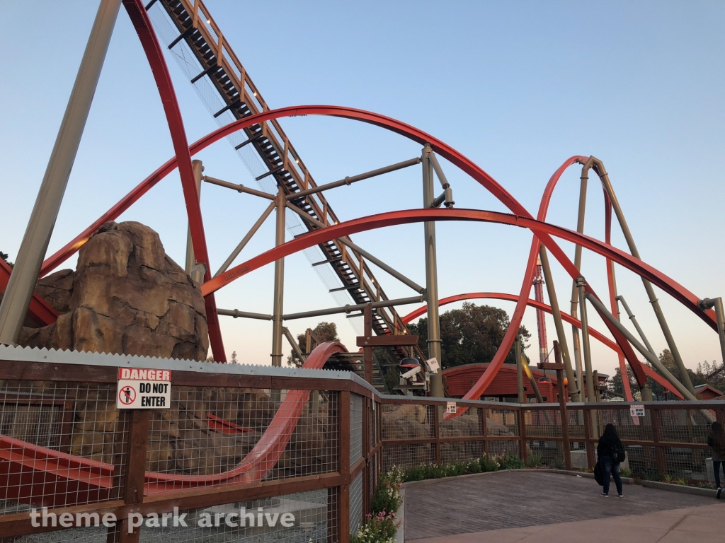 RailBlazer at California's Great America