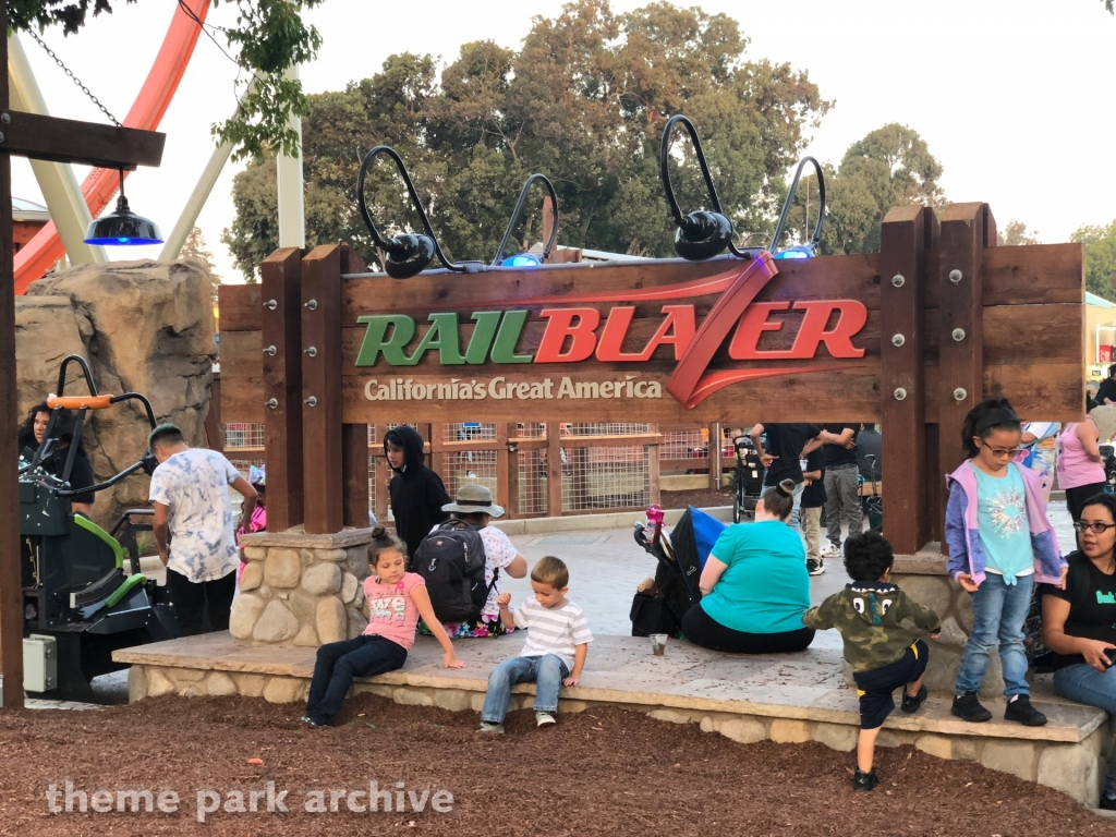 RailBlazer at California's Great America