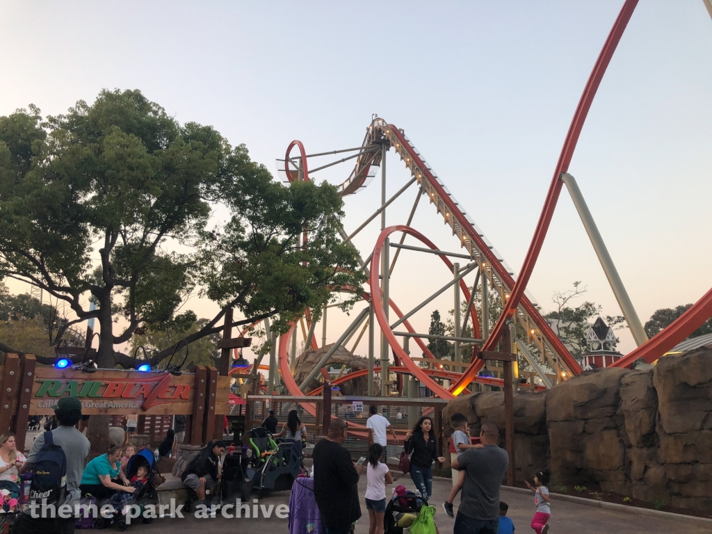 RailBlazer at California's Great America