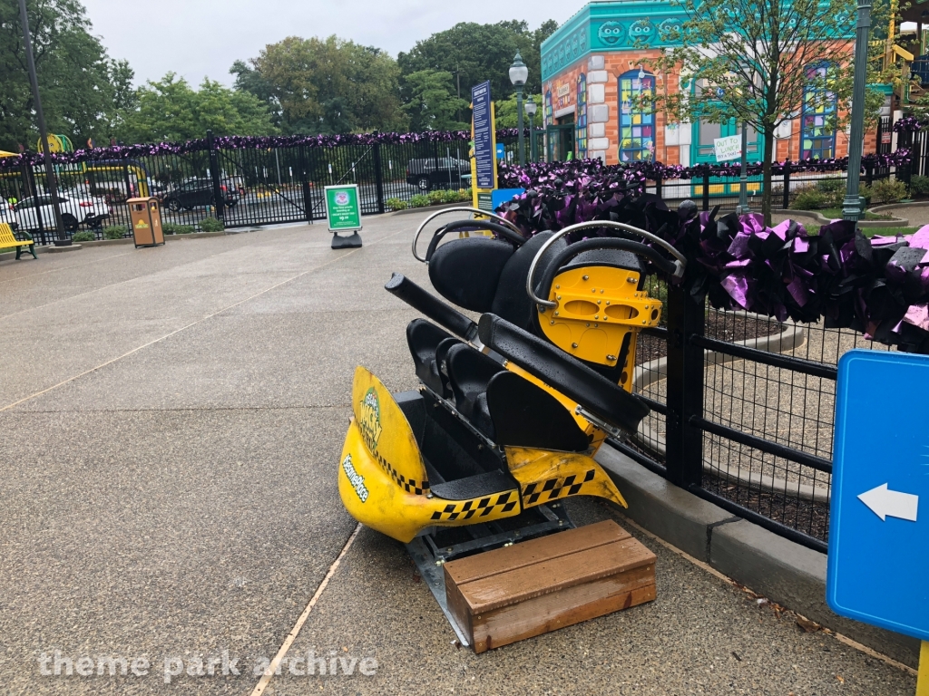 Oscar's Wacky Taxi at Sesame Place Philadelphia