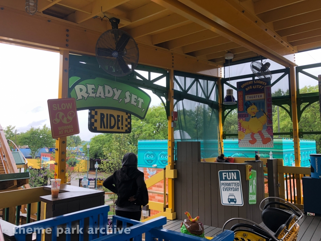 Oscar's Wacky Taxi at Sesame Place Philadelphia