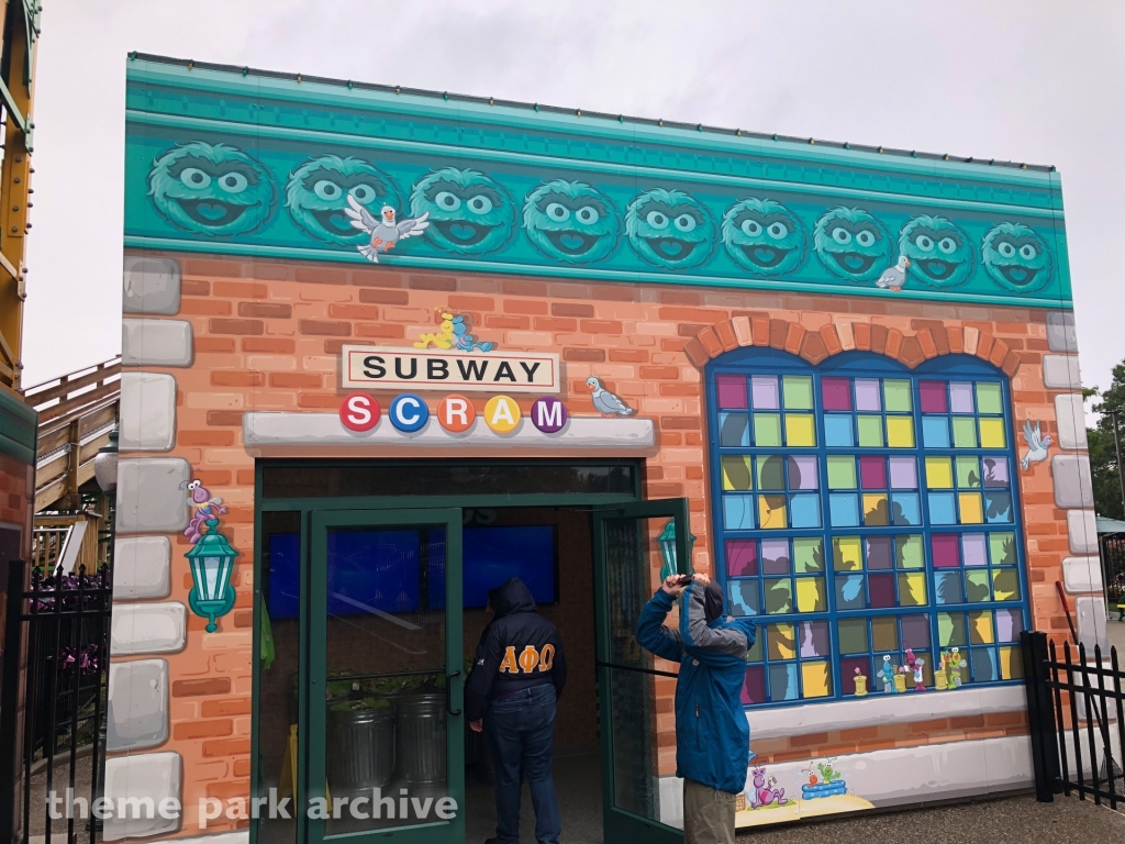 Oscar's Wacky Taxi at Sesame Place Philadelphia