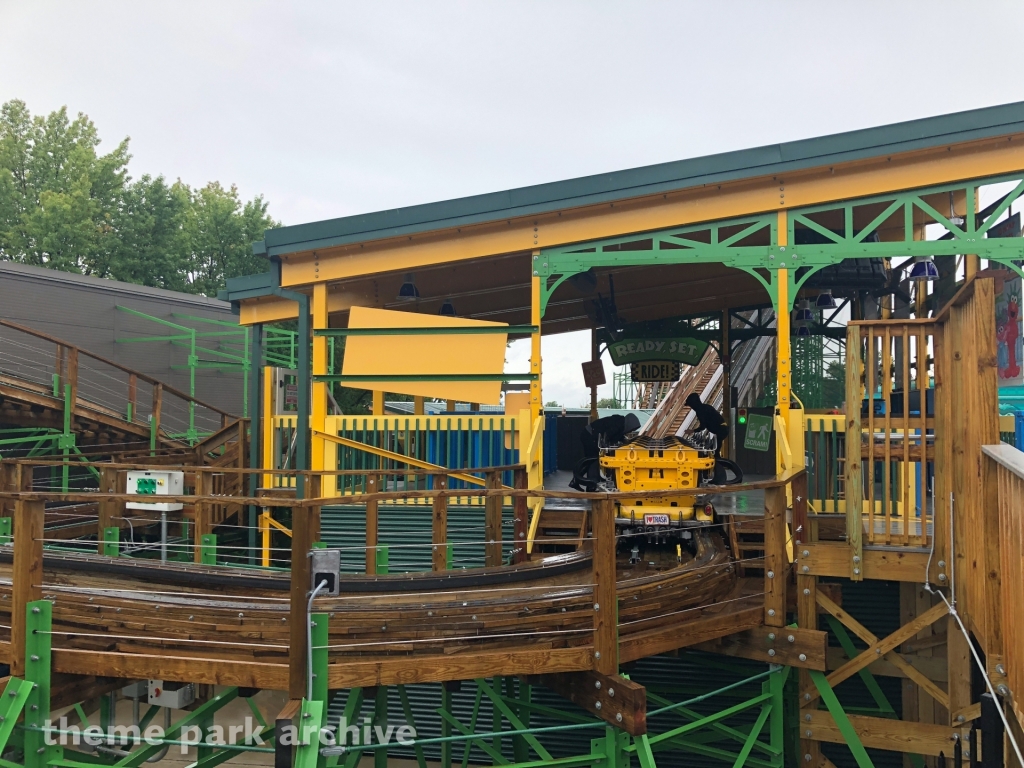 Oscar's Wacky Taxi at Sesame Place Philadelphia