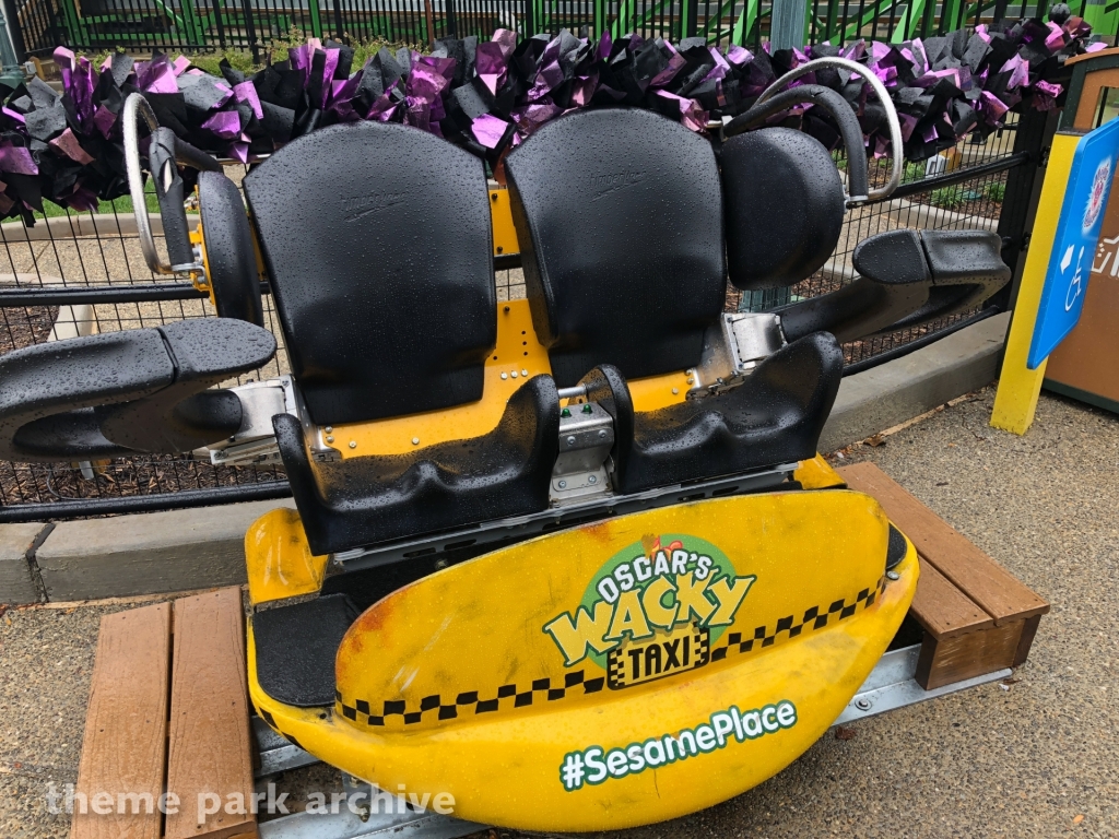 Oscar's Wacky Taxi at Sesame Place Philadelphia