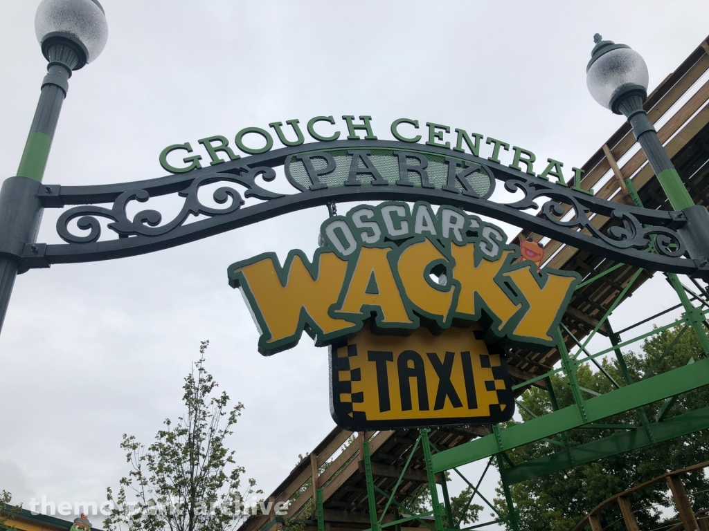 Oscar's Wacky Taxi at Sesame Place Philadelphia