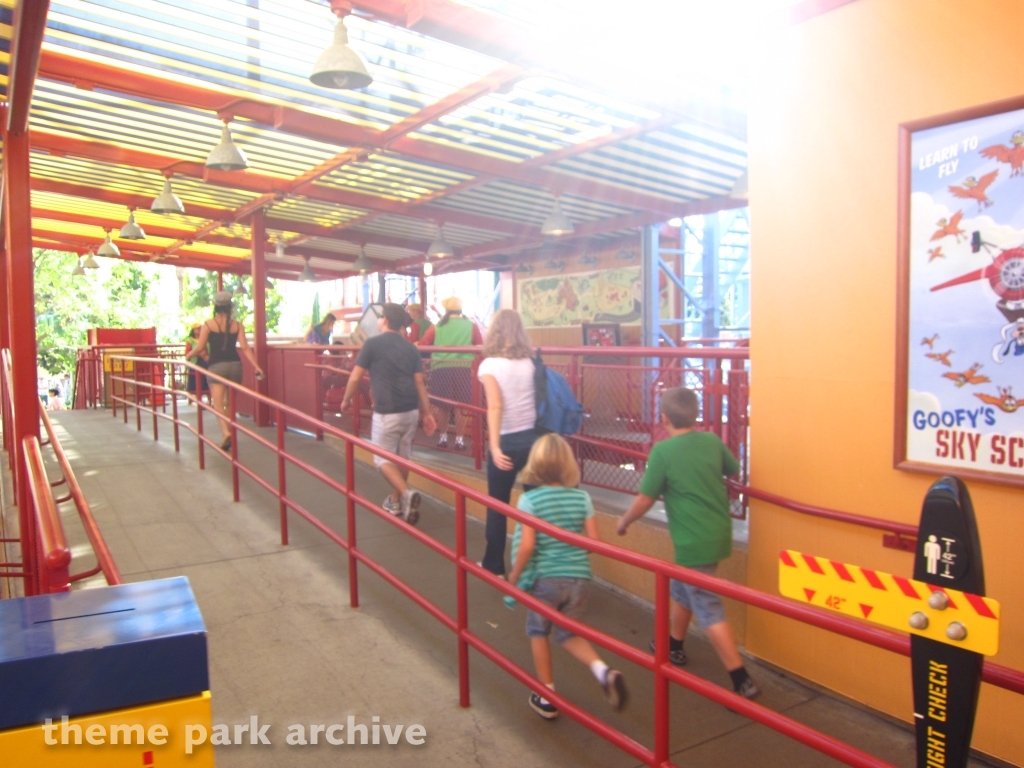 Goofy's Sky School at Disney California Adventure