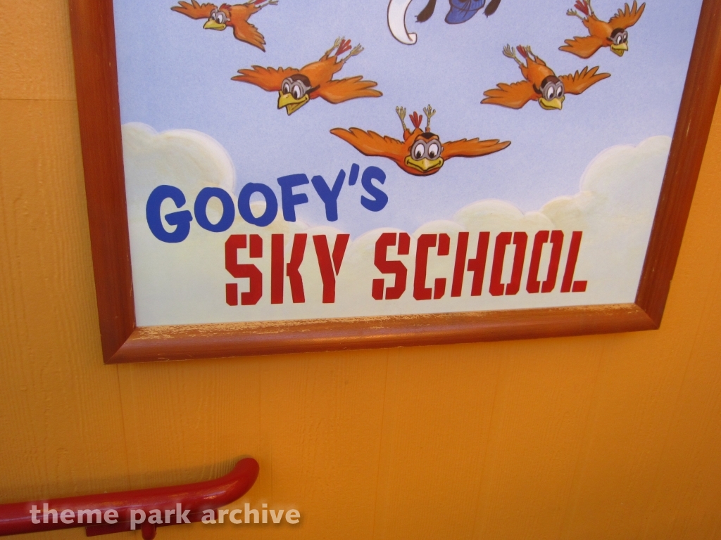 Goofy's Sky School at Disney California Adventure