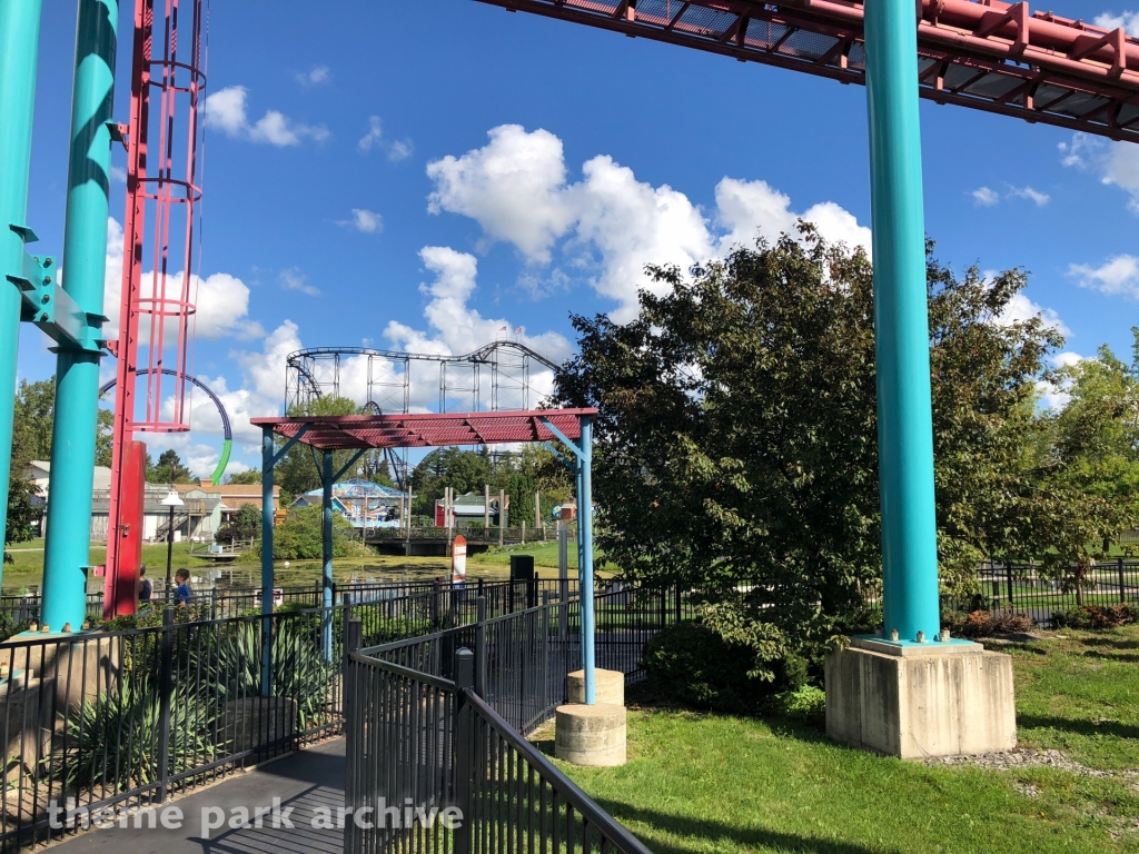The Mind Eraser at Six Flags Darien Lake
