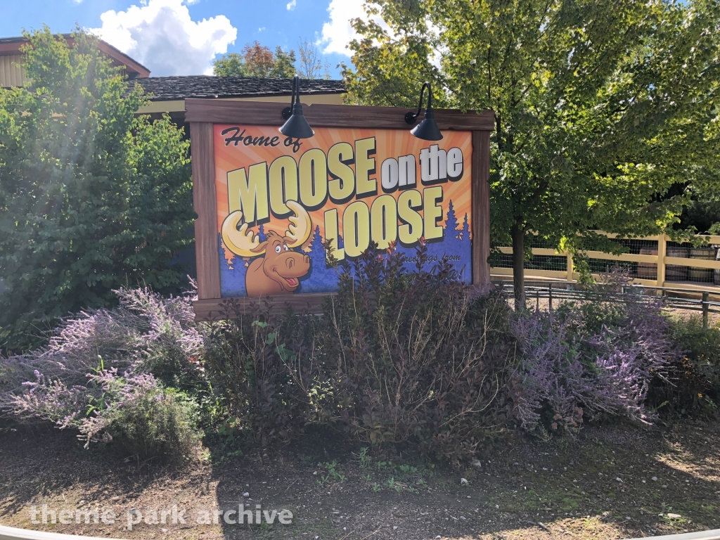 Moose on the Loose at Six Flags Darien Lake