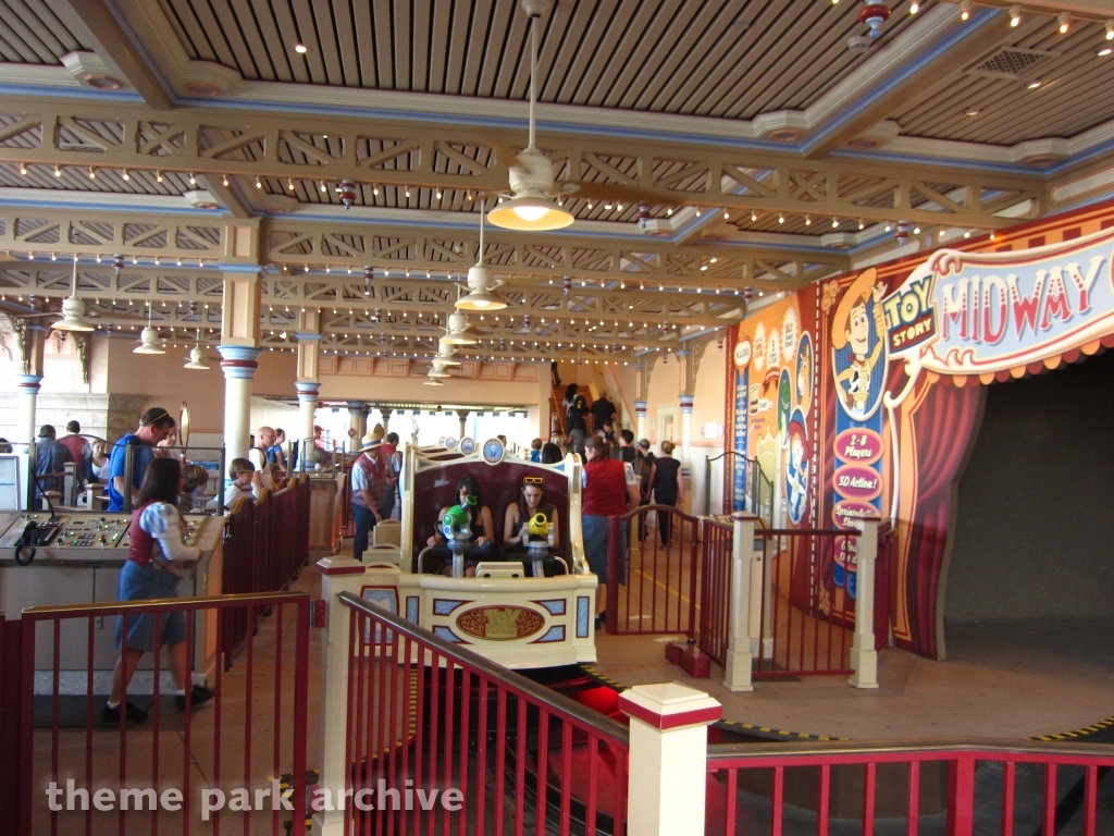 Toy Story Midway Mania at Disney California Adventure