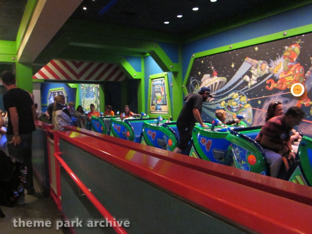Buzz Lightyear Astro Blasters at Disney California Adventure