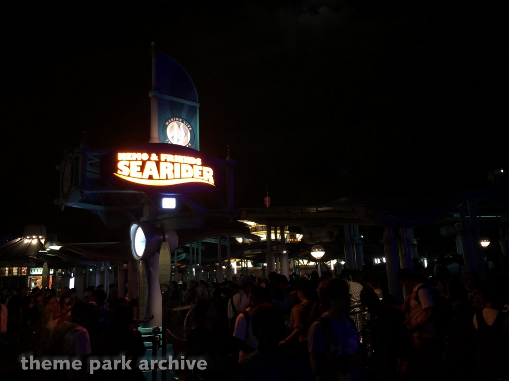 Nemo and Friends SeaRider at Tokyo Disney Resort