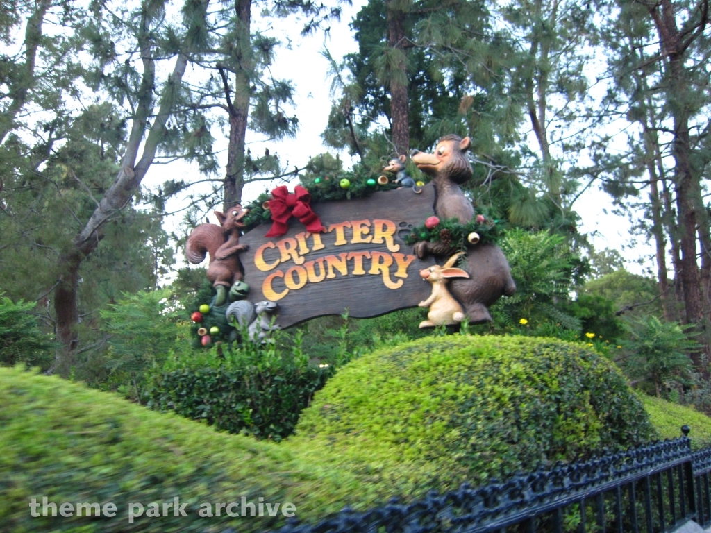 Critter Country at Disney California Adventure