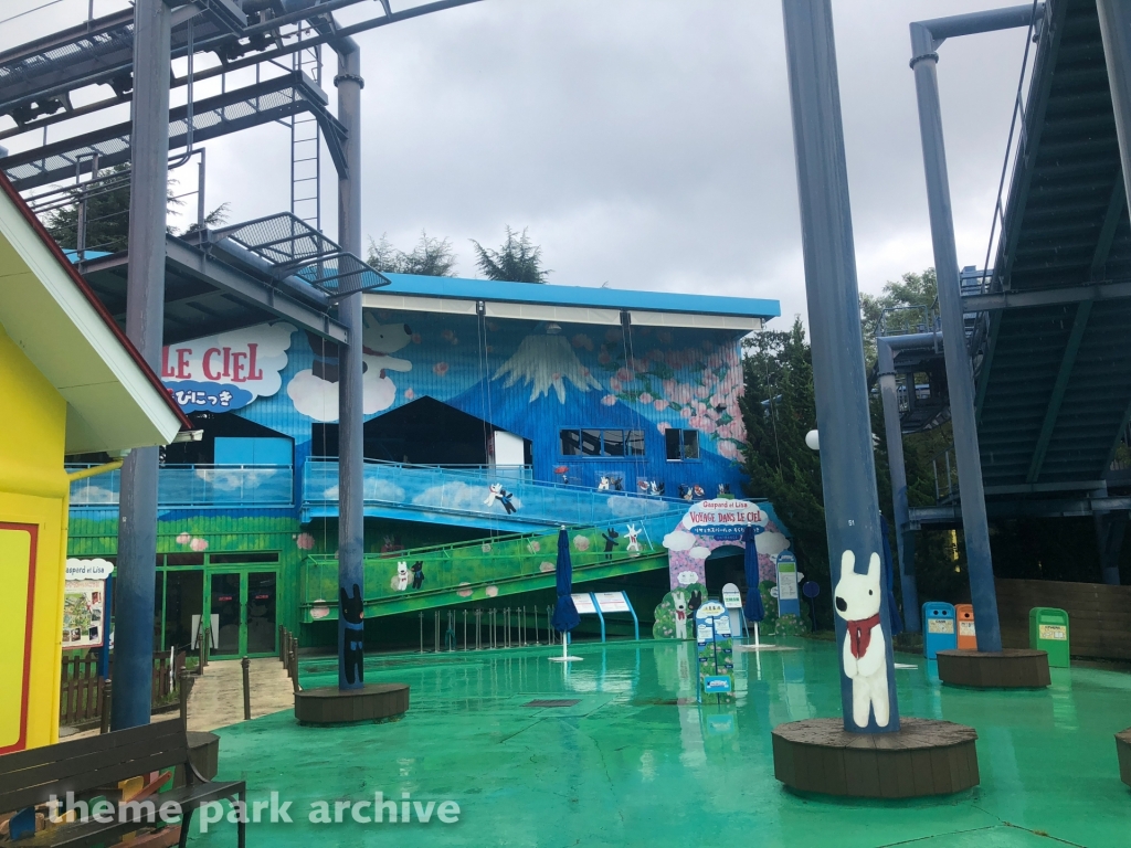 Lisa and Gaspard Dairy of Sky Journey at Fuji Q Highland