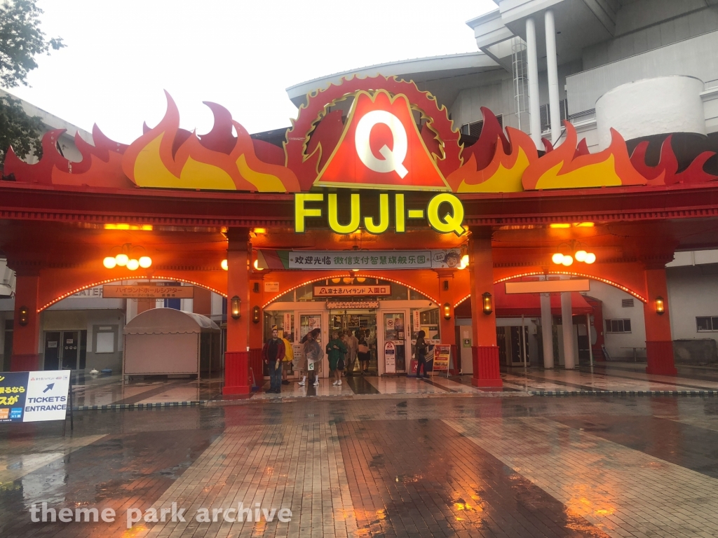 Entrance at Fuji Q Highland