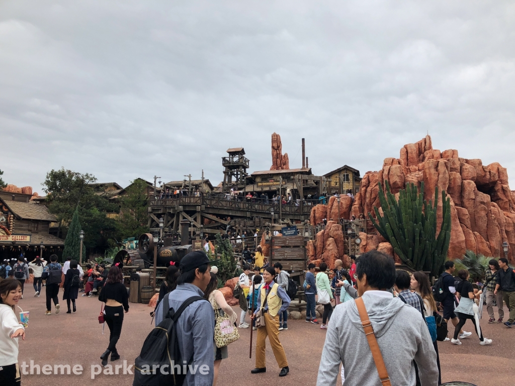 Big Thunder Mountain at Tokyo Disneyland