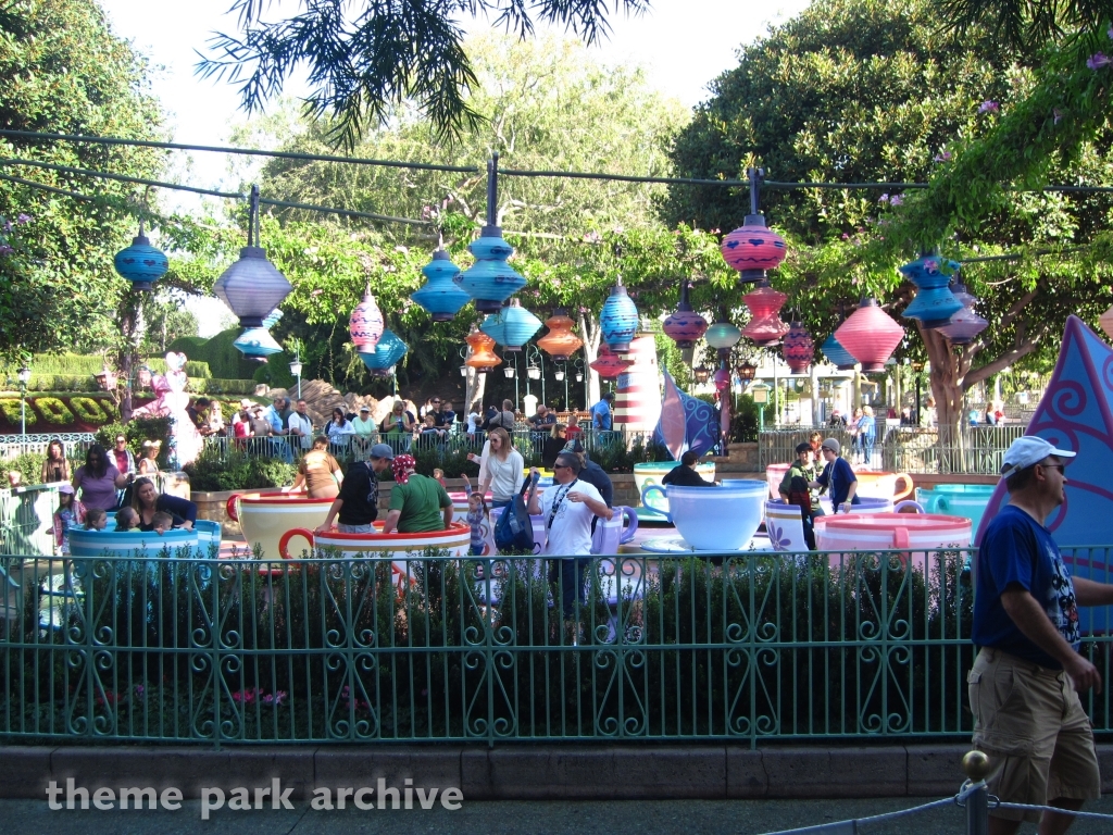 Mad Tea Party at Disney California Adventure