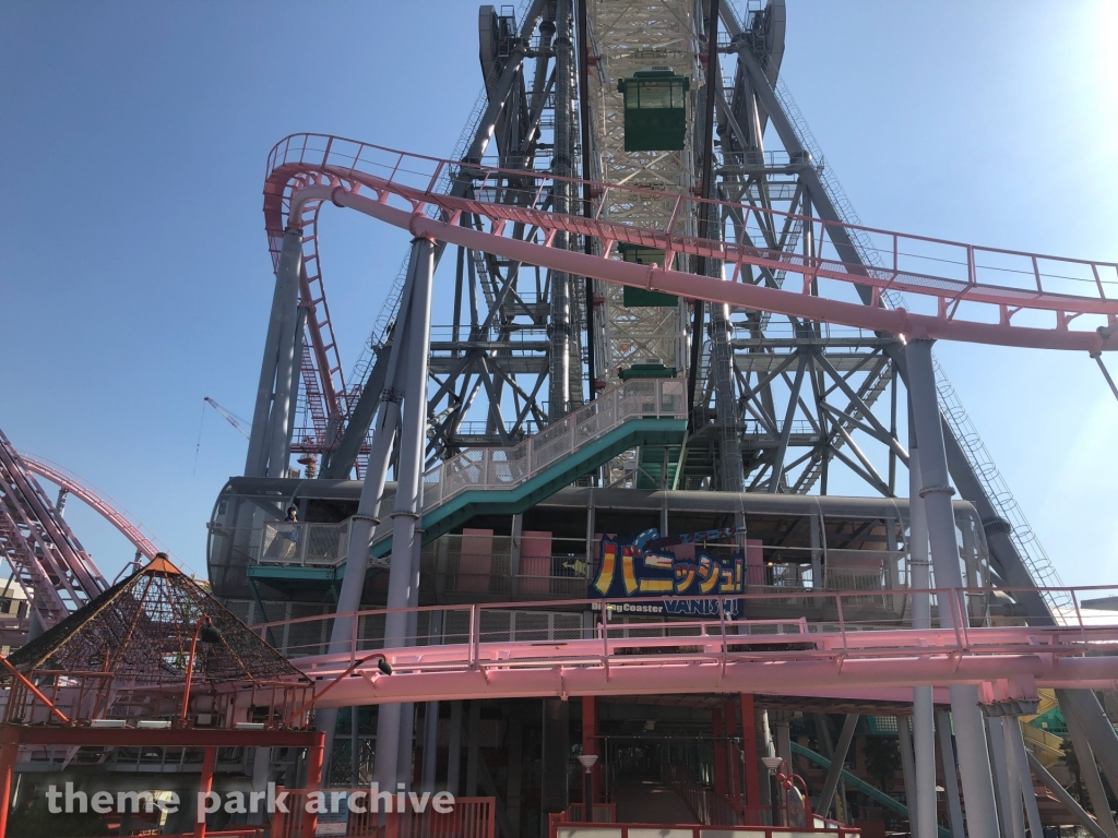 Diving Coaster VANISH at Yokohama Cosmo World
