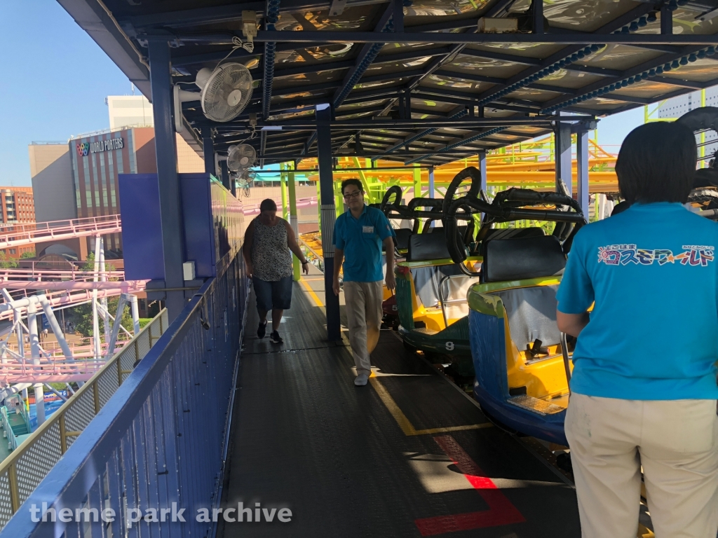 Spinning Coaster at Yokohama Cosmo World