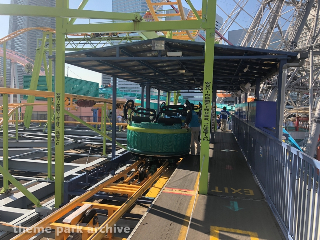 Spinning Coaster at Yokohama Cosmo World