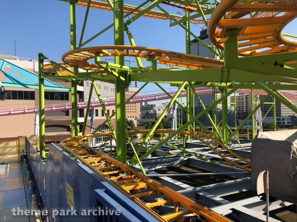 Spinning Coaster at Yokohama Cosmo World