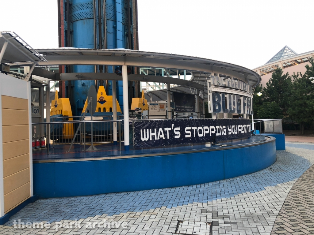 Blue Fall at Yokohama Hakkeijima Sea Paradise