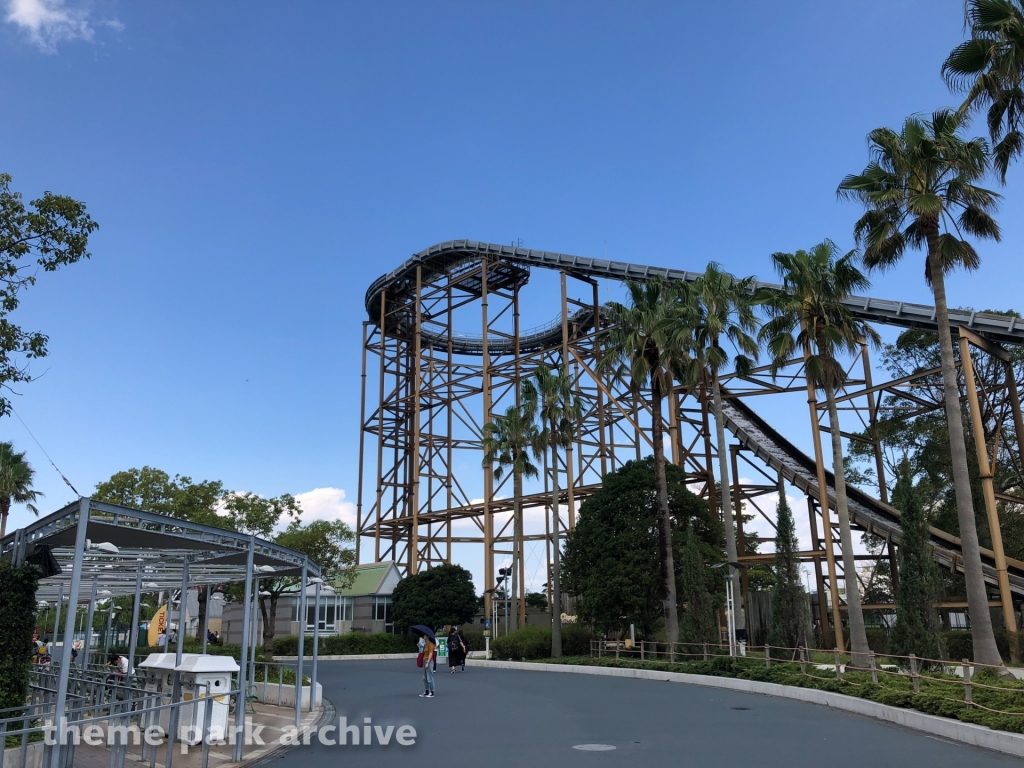 Shoot the chute at Nagashima Resort