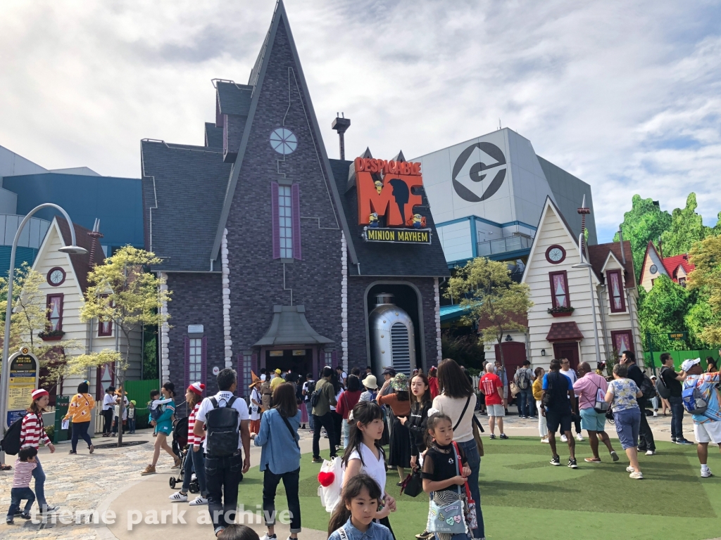 Despicable Me Minion Mayhem at Universal Studios Japan