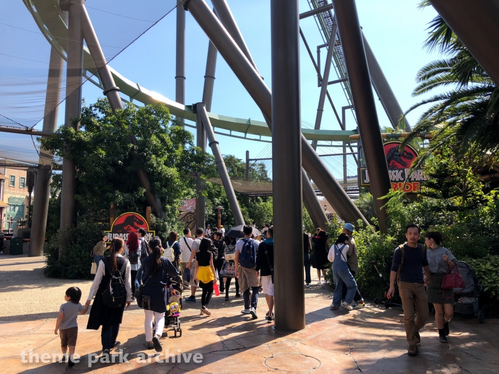 Jurassic Park The Ride at Universal Studios Japan