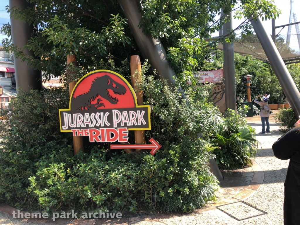 Jurassic Park The Ride at Universal Studios Japan