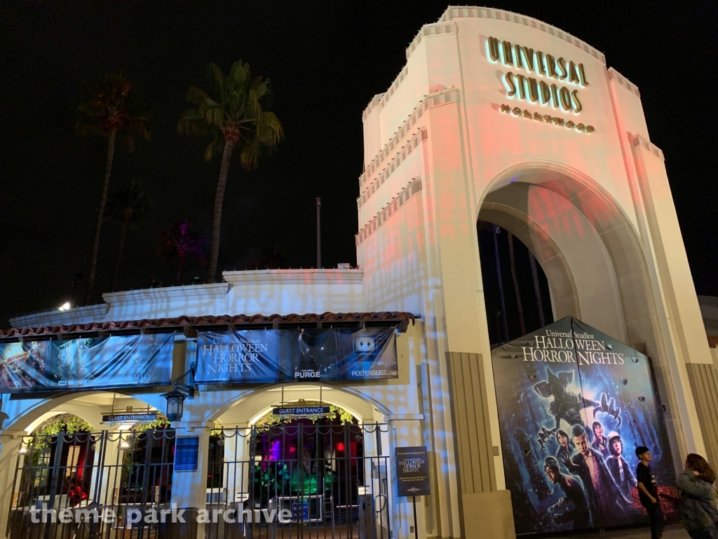 Entrance at Universal Studios Hollywood