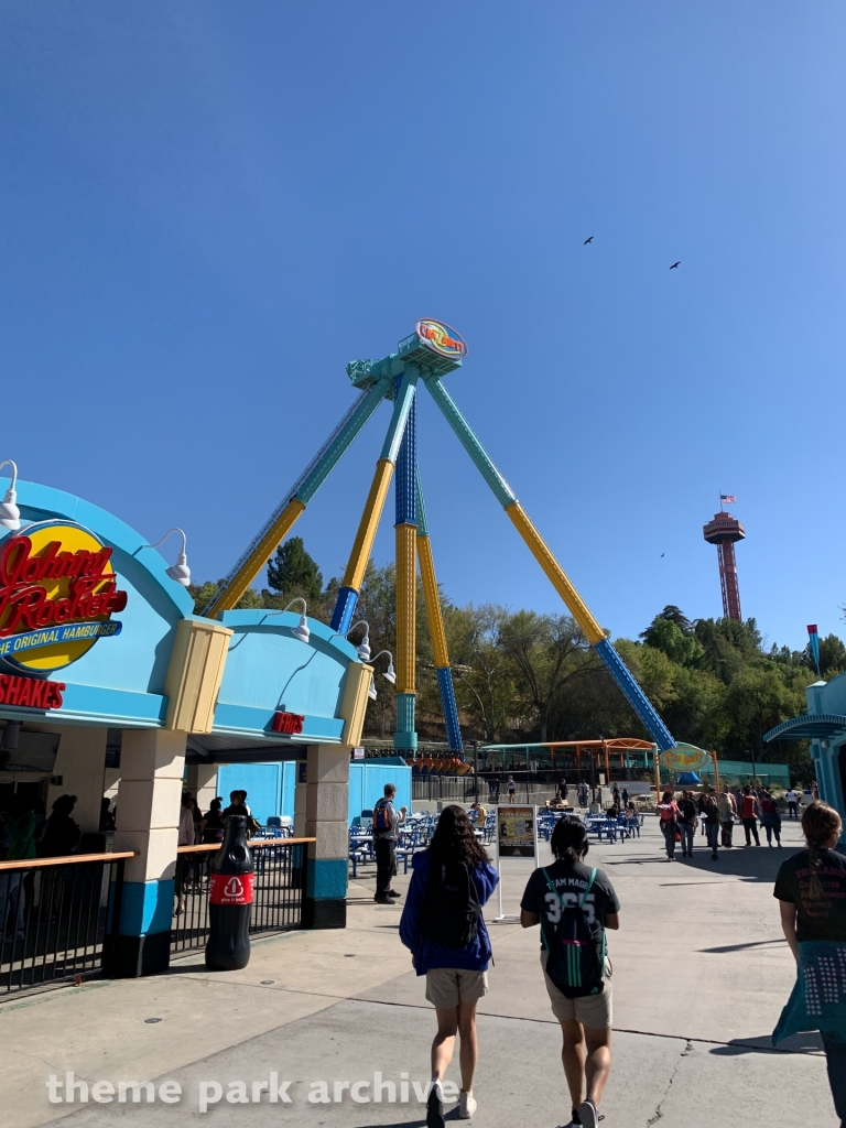 Crazanity at Six Flags Magic Mountain