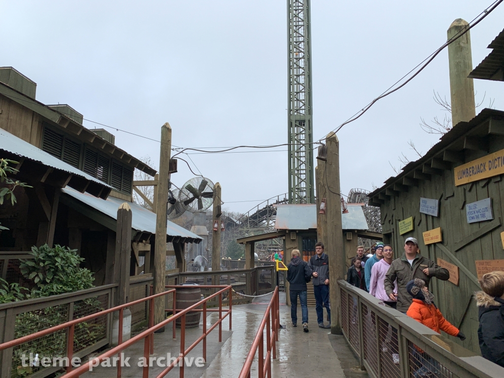Drop Line at Dollywood
