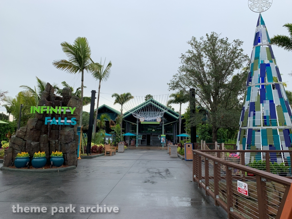 Infinity Falls at SeaWorld Orlando