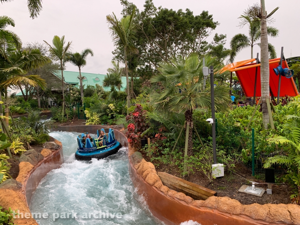 Infinity Falls at SeaWorld Orlando