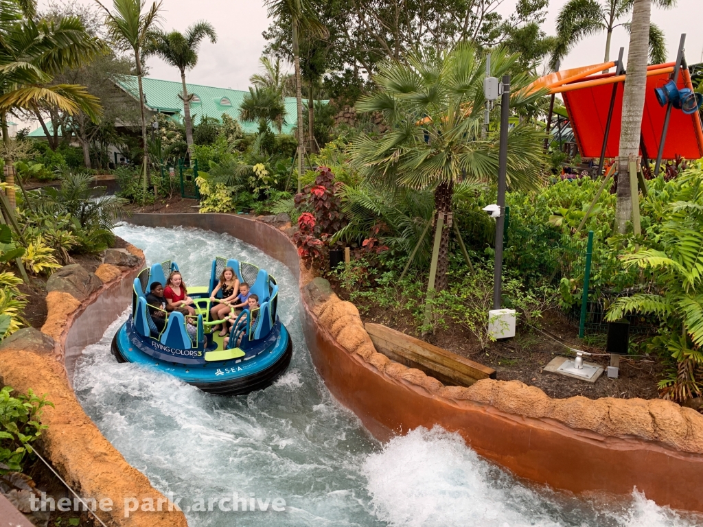 Infinity Falls at SeaWorld Orlando