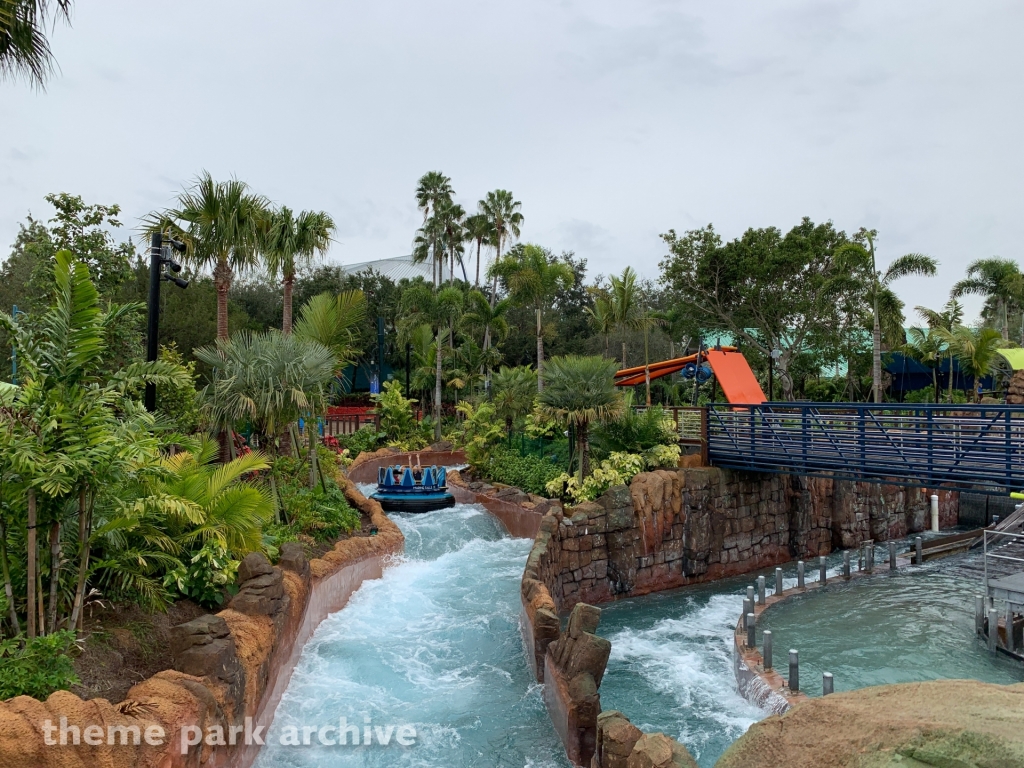 Infinity Falls at SeaWorld Orlando
