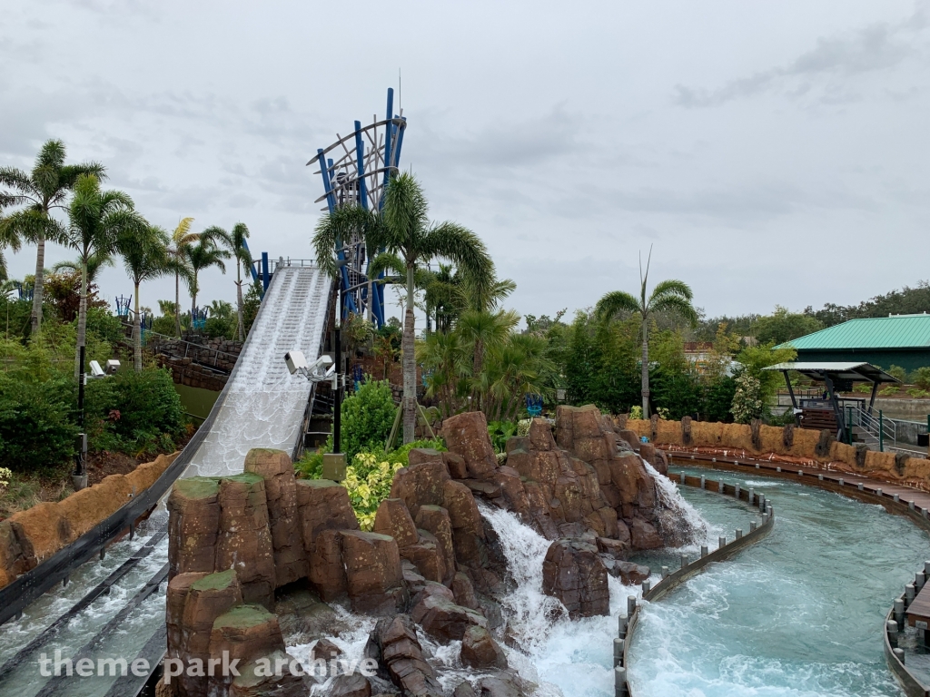 Infinity Falls at SeaWorld Orlando