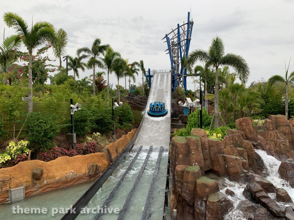 Infinity Falls at SeaWorld Orlando