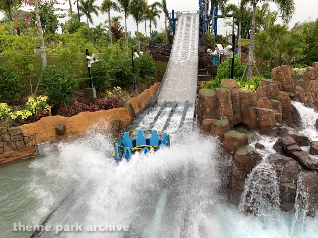 Infinity Falls at SeaWorld Orlando